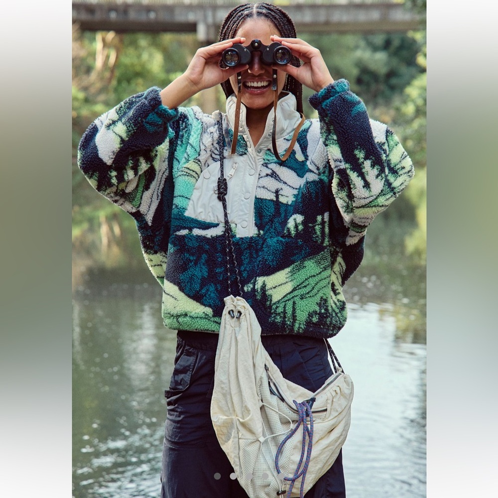 Free People - Hit The Slopes Printed Pullover - Picture 2 of 5